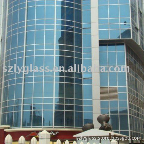 4mm-25mmCurved tempered glass for building or door pass ISO&3C manufacturer in Shenzhen China